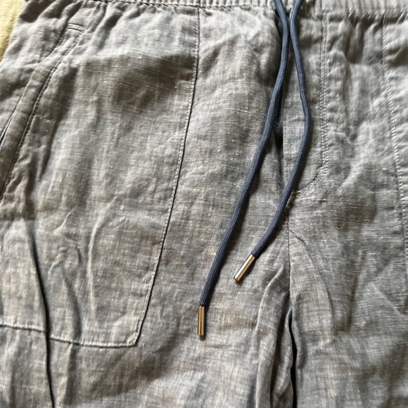 Athleta Cabo Linen Chambray Joggers Size 10
Drawstring Pull-on Pants - Picture 7 of 12
